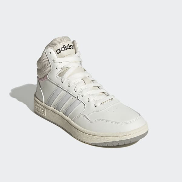 White Hoops 3.0 Mid Classic Shoes LWP52