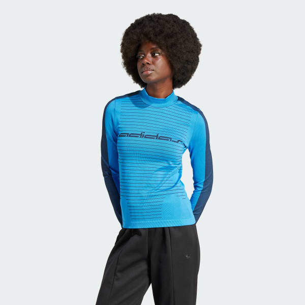 Haut adidas bleu clearance