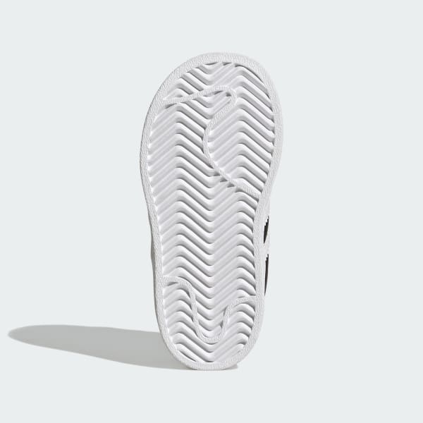 Zwart Superstar Elastic Lace Schoenen Kids
