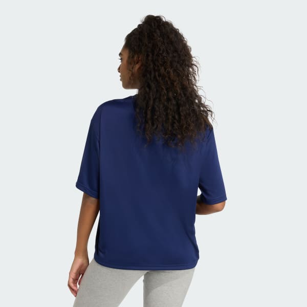 アディダス ソフト サイド グラフィックTシャツ - ブルー