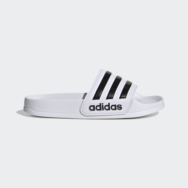 Hvid ADILETTE BADESANDALER