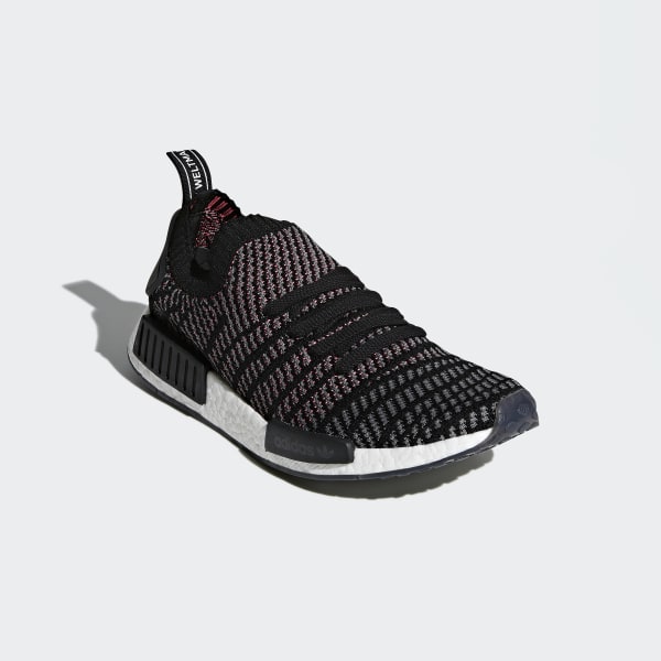 adidas originals mens nmd_r1 stlt primeknit trainers