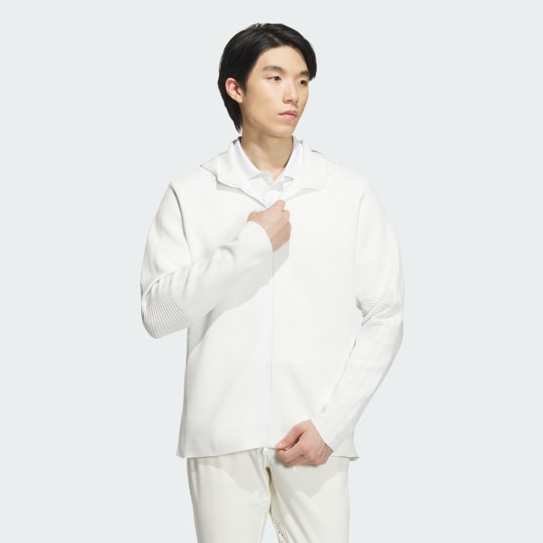 White 프라임니트 후드 재킷