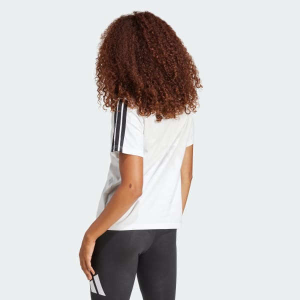 Blanco Polera Essentials 3 Tiras Algodón