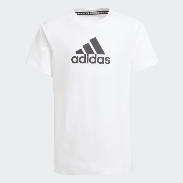 Polera blanca adidas store
