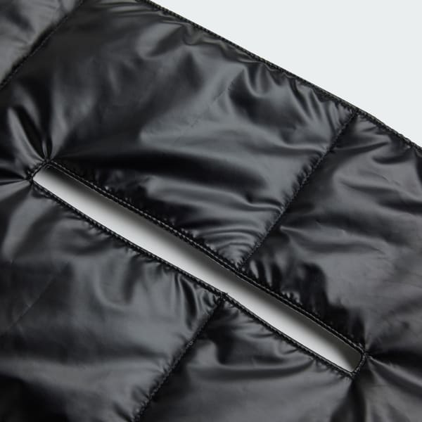 Adidas originals padded scarf jacket in black new arrivals