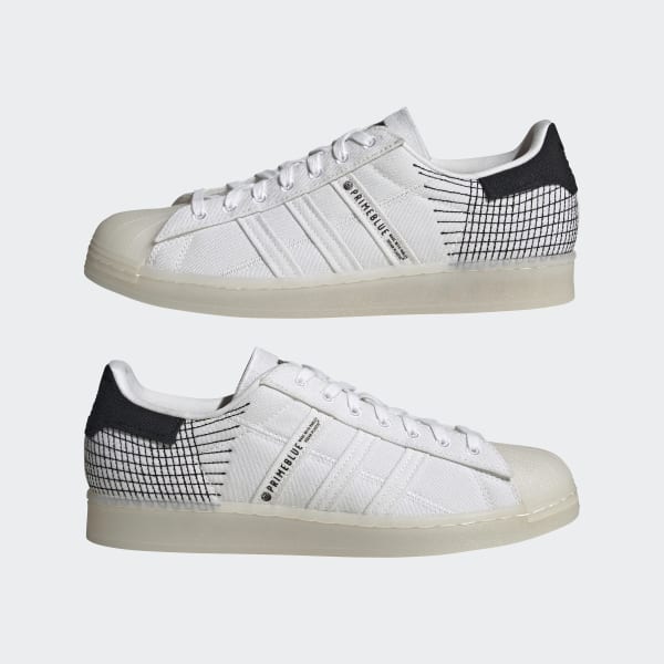 White Superstar Primeblue Shoes LRN51