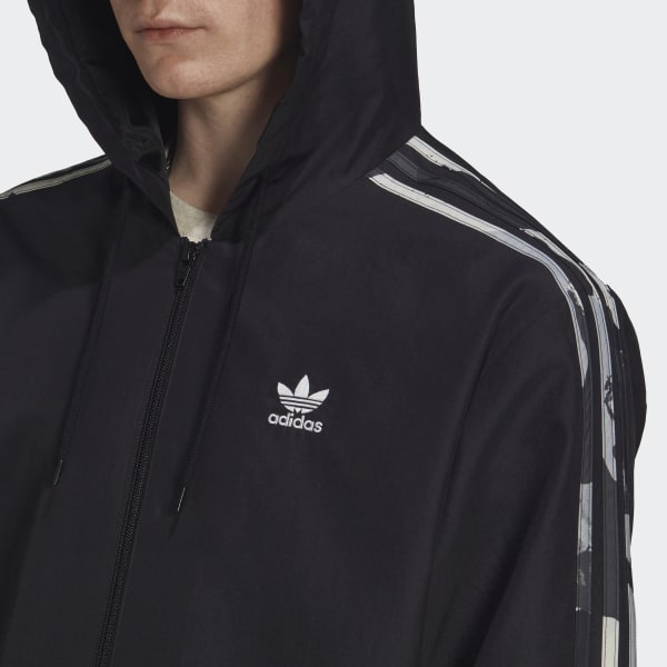 Black Camo Series Windbreaker RG664