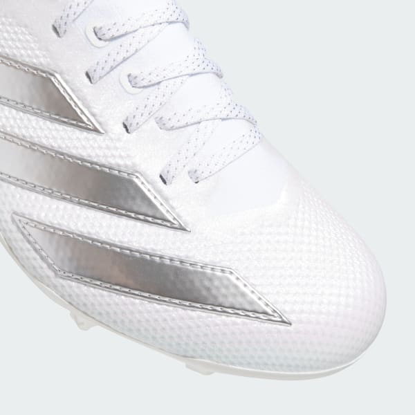 adidas Adizero Electric+ II American Football Cleats - White