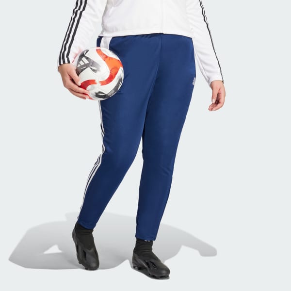 adidas Tiro 24 Training Pants (Plus Size) - Blue | Free Shipping