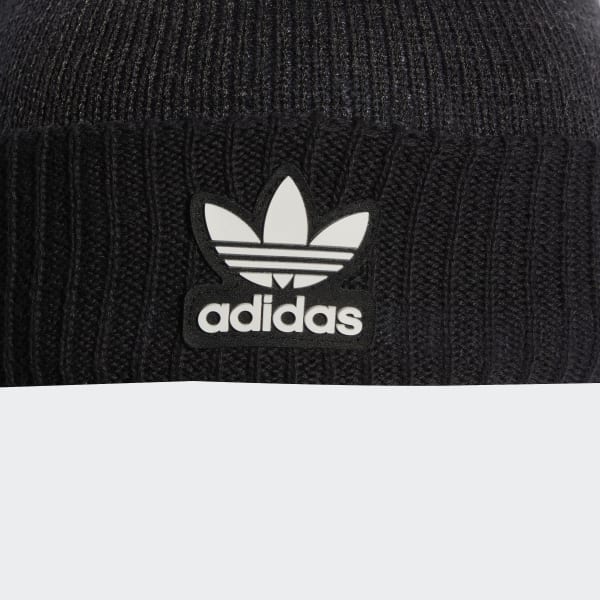 Preto Gorro de Malha Adicolor