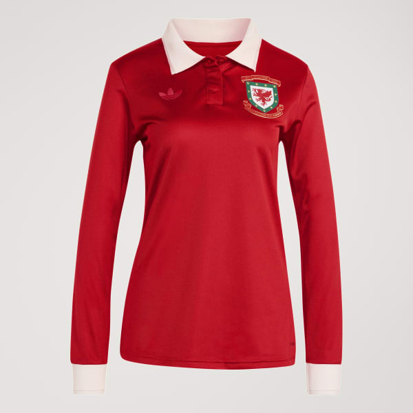 Rouge Maillot Domicile Pays de Galles 150