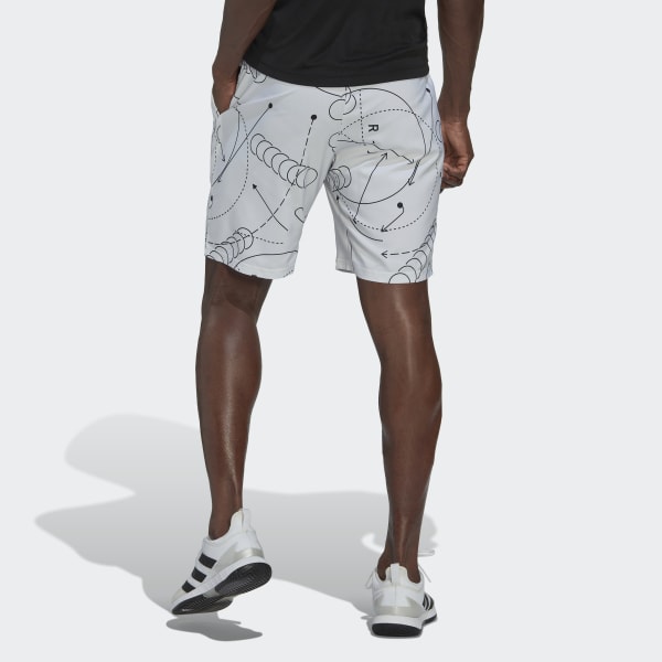 Hvid Club Graphic Tennis shorts WB466