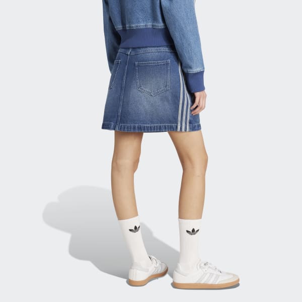 【ADIDAS】Denim skirt JJ3147 Adidas WMNS Originals Denim Skirt Indigo Denim JJ3147 Japan
