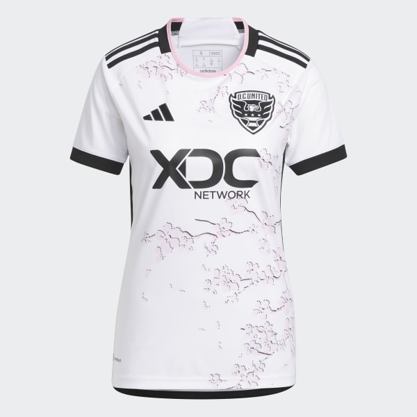 Adidas D.C. United 23/24 Away Authentic Jersey White M Mens