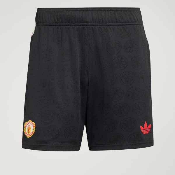 cerná Šortky Manchester United Stone Roses
