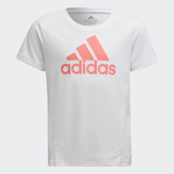 Vit adidas Designed To Move Tee
