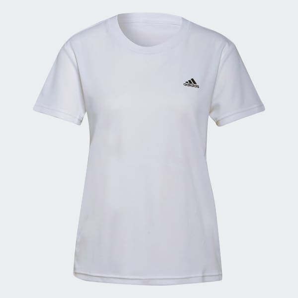 Branco Camiseta Esportiva AEROREADY Designed 2 Move 28845