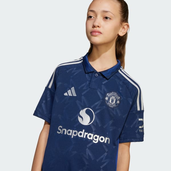 Adidas Manchester United 24/25 Away Jersey Kids SHOP ONLINE