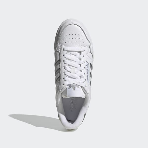Adidas continental silver best sale