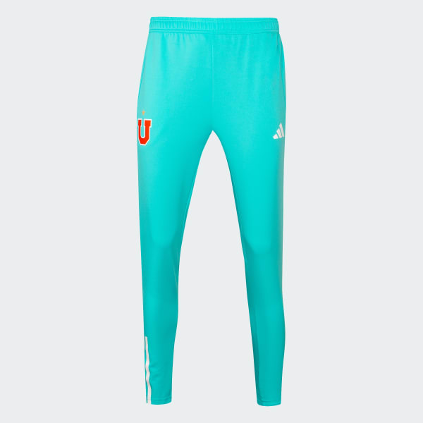 Pantalon Entrenamiento Universidad de Chile 2024 Turquesa adidas adidas Chile