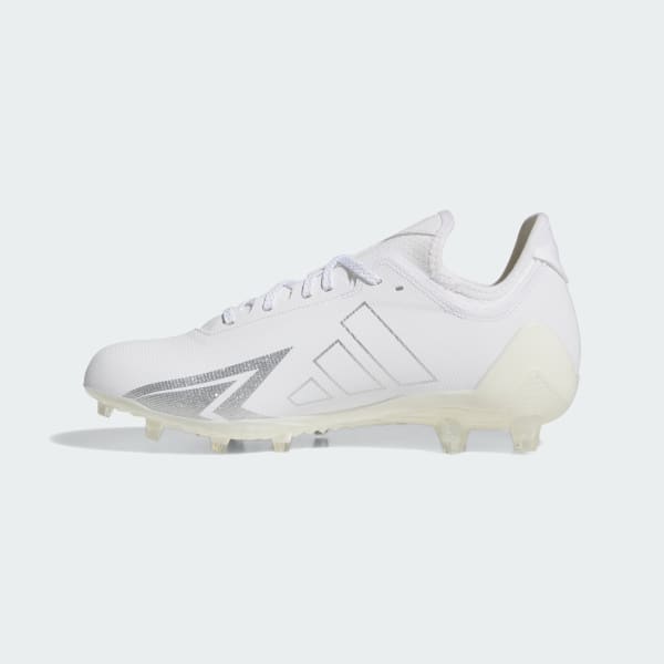 adidas Adizero Electric.1 American Football Cleats - White | Free