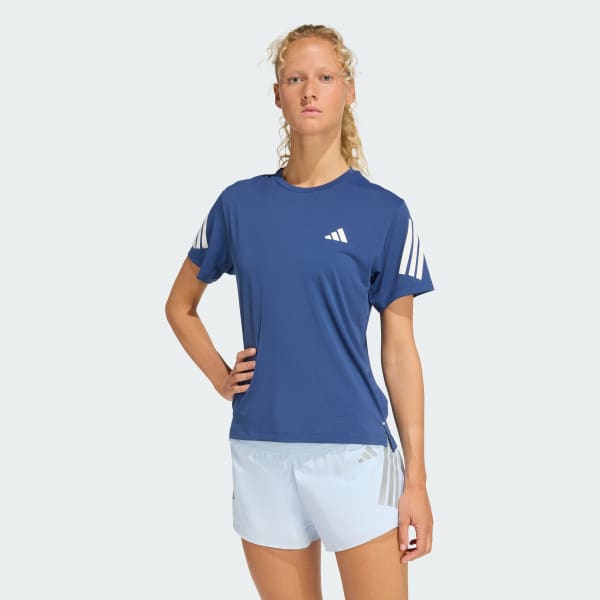 Azul Remera adi365 Climacool