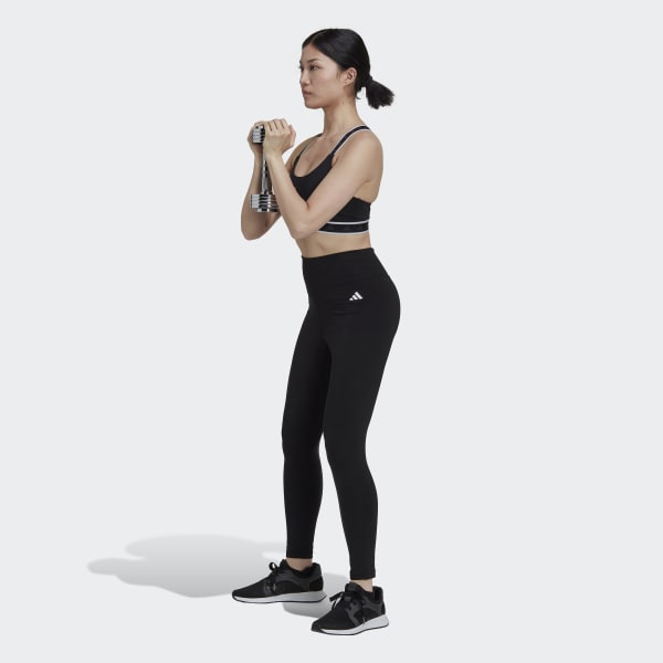 Black Powerimpact Training Medium-Support Techfit Bra CV729