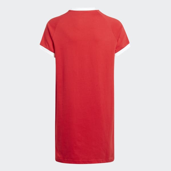 rouge Robe t-shirt Adicolor