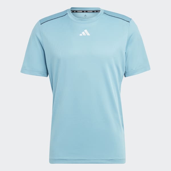 Blue Workout Base Logo Tee