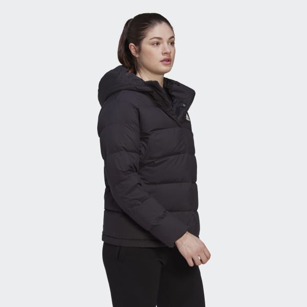 zwart Helionic Donsjack met Capuchon CS785