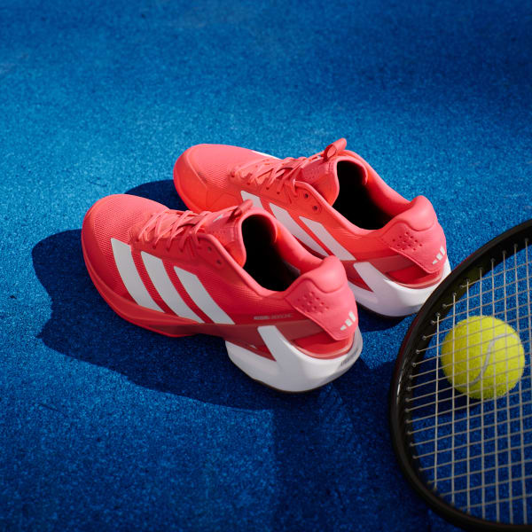 adidas red tennis