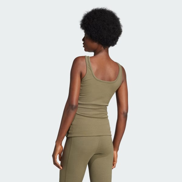 Gron Rib Tank Tröja (Maternity)