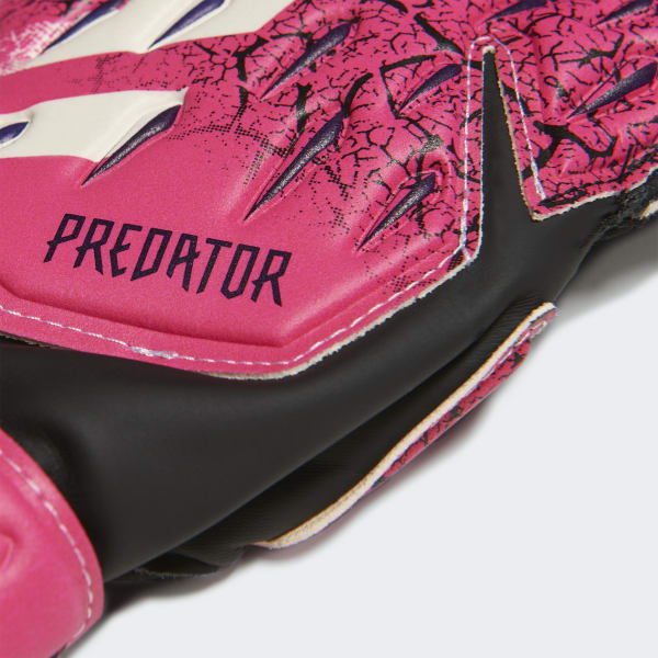 pink adidas predator gloves