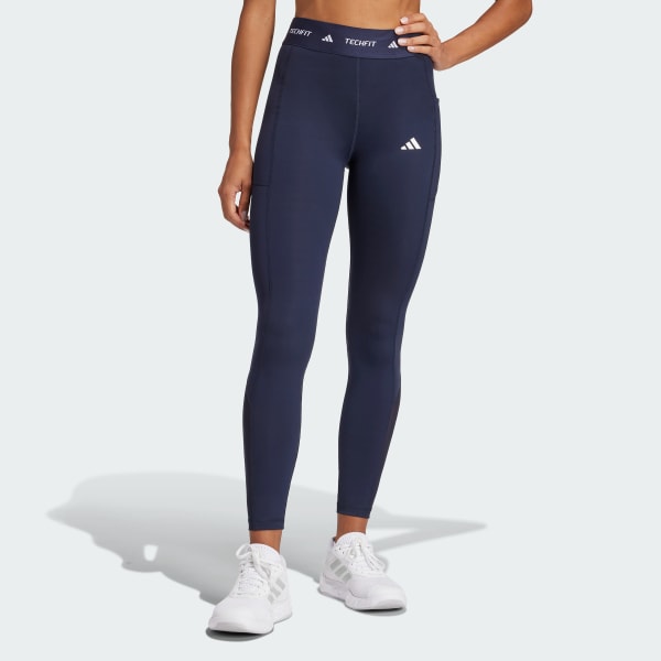 Mau-xanh-da-troi Quần Legging Dáng Dài Có Túi Techfit