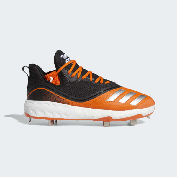 orange youth baseball cleats