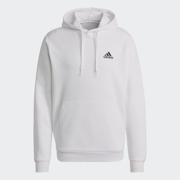 adidas Essentials Fleece Hoodie - White | adidas Australia