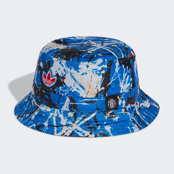 Niebieski CZAPKA MANCHESTER UNITED STONE ROSES BUCKET HAT