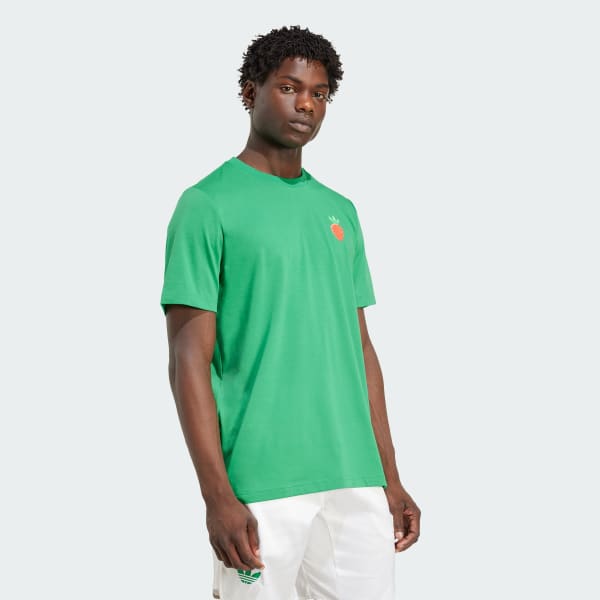 Verde Camiseta estampada de tenis