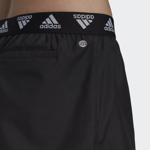 Zwart Branded Beach Short