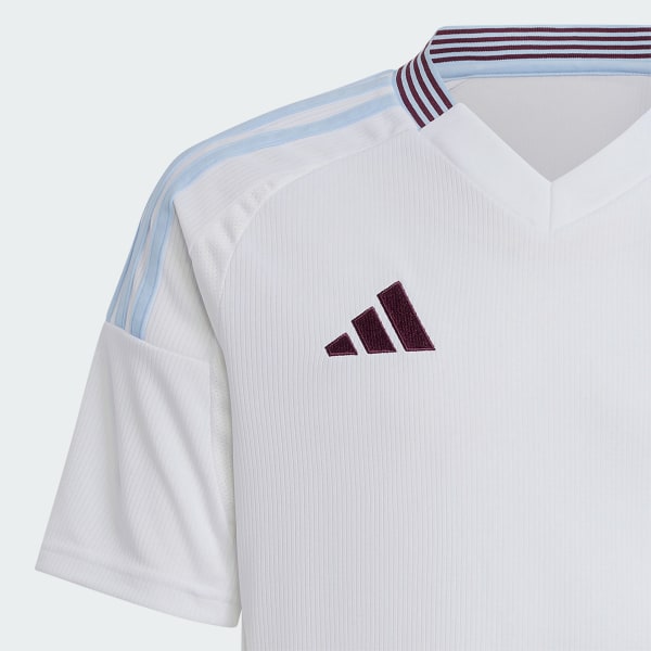 Wit Aston Villa FC 24/25 Uitshirt Kids