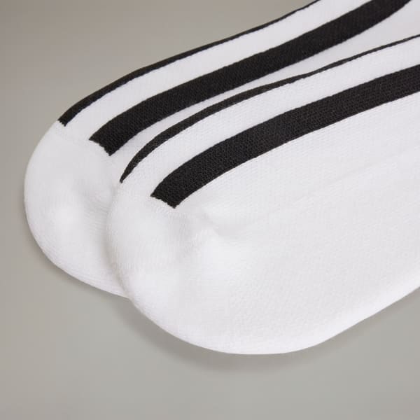 White Y-3 Stripes Socks
