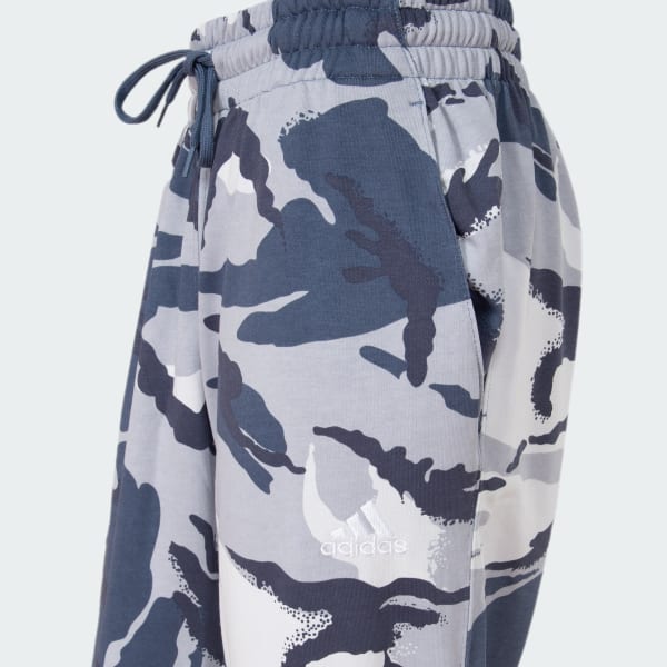 Azul Calça Camuflada Seasonal Essentials