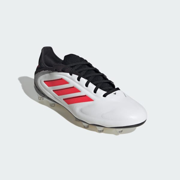 Copa Pure 3 Pro Firm Ground Cleats - White | Free Shipping