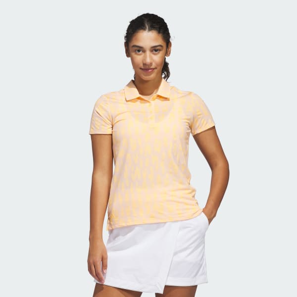 สีชมพู เสื้อโปโลผ้าแจ็คการ์ด ULTIMATE365 CLIMACOOL