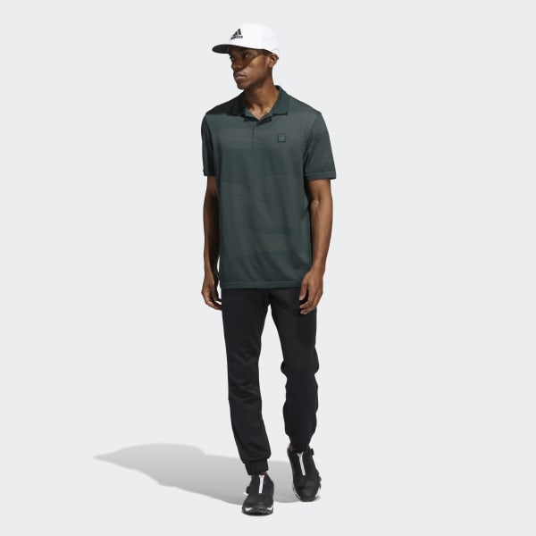 Green Go-To Seamless Polo Shirt QY395