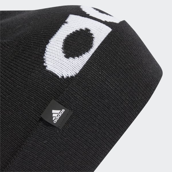 noir Bonnet à pompon