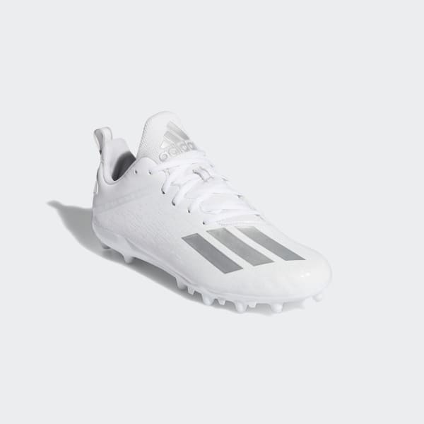 adidas Adizero Spark Cleats - White 