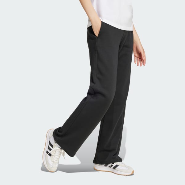 noir Pantalon droit Essentials Small petit Logo Feel Cozy