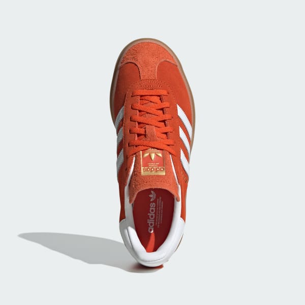 Adidas originals gazelle deals black and orange
